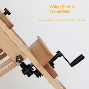 <span class=keywords><strong>Chevalet</strong></span> d'artiste vintage en bois à cadre en H multifonctionnel personnalisé en gros - Product Image 4