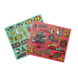 Wholesale Custom A4 A5 Size Sticker Adhesive Vinyl Waterproof Label Custom Kiss Cut Sticker <b>Sheet</b> - Product Image 3