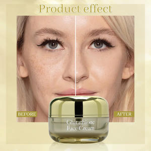 Crema Hidratante Facial Nocturna con Glutatión, Nutritiva para Piel Seca, Blanqueadora Radiante, Antienvejecimiento, Orgánica, 50 ml, Aixin - Product Image 3