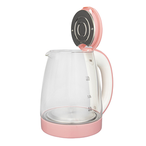 Compra a granel descuento efectivo hirviendo vidrio eléctrico ganado tetera té para <span class=keywords><strong>Hotel</strong></span> - Product Image 6