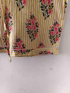 Nuevo Conjunto de Pijama de Algodón 100% con Estampado Indio Elegante para Mujer, Primavera/Verano - Product Image 5