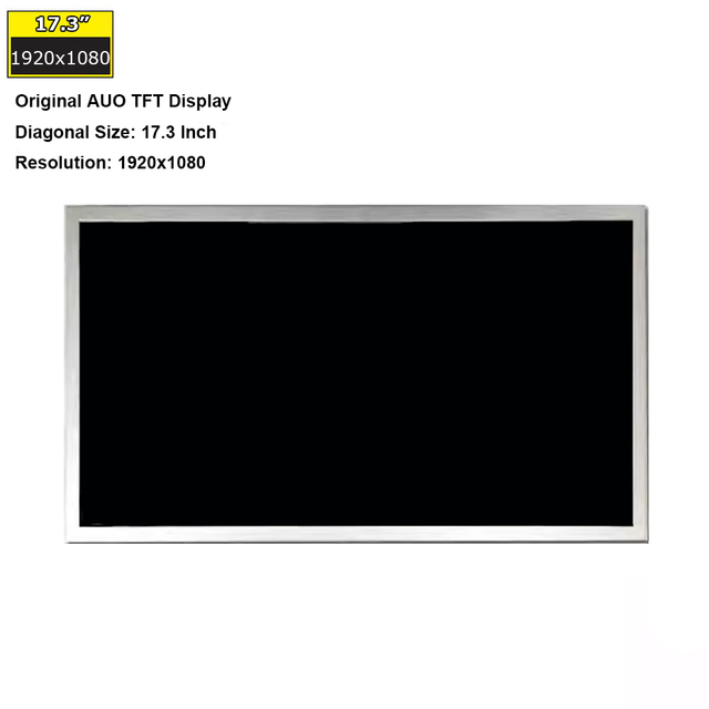 AUO 17.3" TFT LCD Panel G173HW01 V0 with LVDS 30pins 1920x1080 HD LCD Display