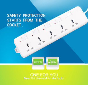 <strong>US</strong> UK EU Universal Power Strip <strong>Multi</strong> <strong>Plug</strong> Travel Power Extension Board With 3 USB Port Output <strong>Socket</strong> - Product Image 1