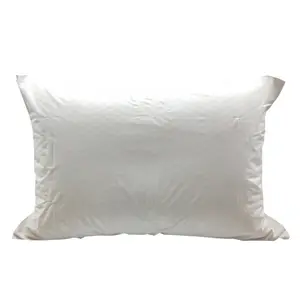 High Quality White Color 100% Polyester Knitted Waterproof Anti-mite Dustproof Pillow case Cover Protector With Zipper