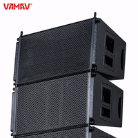 VAMAV NOVA LX1002D Active Line Array Système de haut-parleurs Double 10 pouces 1000W Système de sonorisation haute puissance Stage Audio professionnel Extérieur
