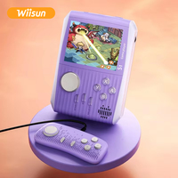 S1 Pantalla de 3,0 pulgadas Mini consola de juegos Retro de mano 666 juego manejado excelente consola de juegos para recuerdos de la infancia Wiisun