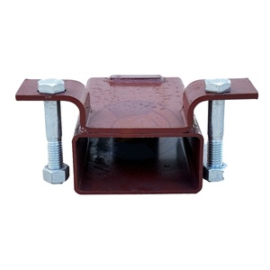 HF Bridge Overhang <strong>Bracket</strong> Guard Rail Receptacle Firmly Secures Guard Rail <strong>Posts</strong> <strong>for</strong> Bridge Side Safety protection Installation - Product Image 3
