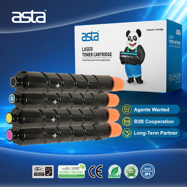 ASTA Factory Color NPG 41 45 46 47 48 52 65 66 67 71 Copier Compatible Toner Cartridge for Canon High Yield Wholesale