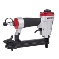 Offre Spéciale 7116 Agrafeuse pneumatique/Pistolet à clous Outil en aluminium de haute qualité pour la décoration de la tapisserie d'ameublement Travail du bois Populaire parmi les utilisateurs