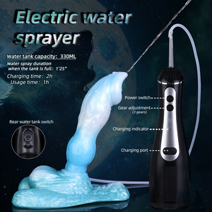 Fantasy Creature <b>Silicone</b> Suction Cup Dildo Knot Design with Squirting Function Medical Grade <b>Silicone</b> Premium Quality - Product Image 5