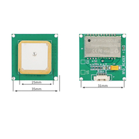 Módulo RFID FONKAN de Tamaño Pequeño de 1M con Antena Integrada, Módulo RFID UHF Todo en Uno para Raspberry Pi, Módulo de Interfaz TTL 232