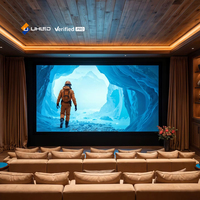 Pantalla LED COB UHLED para Interiores, Micro LED Video Wall 4K 8K HD P1.538, Frecuencia de Actualización de 7680Hz, Cine en Casa de Lujo