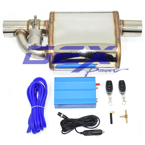 Dex Chất lượng cao xe valved Muffler valvetronic Muffler Kit phổ 2/2 5/3 inch thép không gỉ chân không van xả - Product Image 3