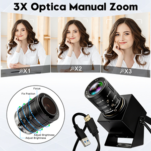 Caméra de diffusion en direct ELP <span class=keywords><strong>UHD</strong></span> avec objectif zoom CS, sortie simultanée USB HDMI, caméra UVC <span class=keywords><strong>4K</strong></span> 30fps, plug-and-play pour la télémédecine - Product Image 6