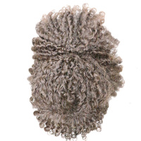 Nouveautés en gros Perruques synthétiques pour femmes noires, style Afro Kinky Curl, queue de cheval volumineuse, boucles rebondissantes, en vrac, monofilament, densité 150%