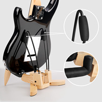 Support de guitare électrique et acoustique pour étudiants, taille standard, de haute qualité, avec cadre métallique pour le transport, vente en gros d'usine
