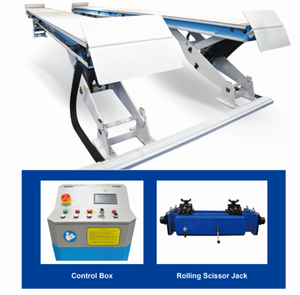 Piattaforma di Sollevamento a Forbice Idraulica a Quattro Colonne e Quattro Cilindri Maxima MLDJ250 CE, Piattaforma di Lavoro Aereo Elettrica Mobile Autopropulsa - Product Image 6