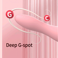 OEM Doppelseitiger Leistungsstarker Zauberstab-Massager Interaktiver Vibrator Handgehaltener G-Punkt und Klitoris-Stimulator Paar-Sexspielzeug für Frauen