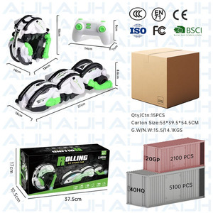 AiJH <strong>Remote</strong> <strong>Control</strong> Car 360 Degree Rolling <strong>Snake</strong> Tumbling Rc Auto 2.4G Drift Deformation Car Flip Rc Stunt Car - Product Image 6