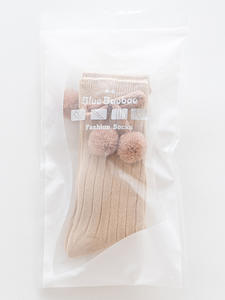 Automne Hiver Enfants Bébé Chaussettes INS Double Aiguille Draw Ball Chaussettes De Sol En Trois Dimensions Chaudes Super Doux Bébé Chaussettes En <span class=keywords><strong>Tricot</strong></span> - Product Image 6