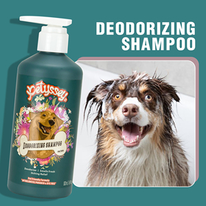 Gran oferta, Champú Acondicionador desodorante orgánico <span class=keywords><strong>para</strong></span> mascotas, líquido de baño de limpieza ecológico <span class=keywords><strong>para</strong></span> perros con desodorante hecho de plástico - Product Image 3