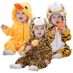 0-12 meses 0-12 M algodón orgánico doble bebé mameluco ropa de <span class=keywords><strong>bebe</strong></span> cómodo recién nacido cremallera con volantes Footie - Product Image 2