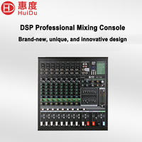 Console de mixage audio analogique professionnelle 24 canaux, double sortie de groupe, enregistrement Bluetooth MP3, 16 effets DSP pour scène et studio