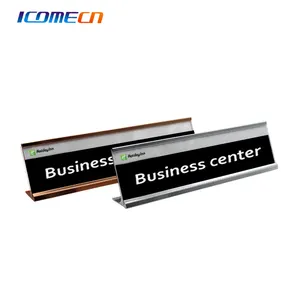 Nameplate Holder Sign Holder Desk Label Name Plates Holder Paper Card Table Holder Price Desk Sign Nameplate