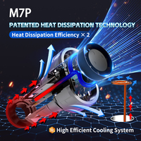 CAR-REFINE M7P 110W 10000LM Auto phares LED H4 H7 H3 H11 HB3 HB4 9005 9006 6500K Canbus gratuit voiture phare Led Para Auto