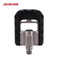 DAHON pour vélo pliant ultraléger en aluminium 9/16 pouces, pédale de vélo pliable en alliage, plateforme à roulement scellé 90x72mm pour le cyclisme