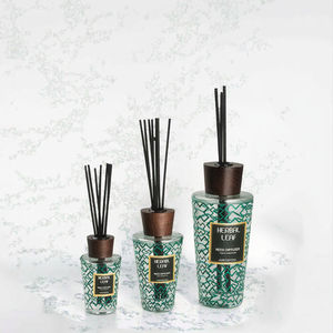 Wholesale 100ml Colored Glass Reed <b>Diffuser</b> <b>Bottle</b> Lid for Hotels Offices Scented Conical <b>Diffuser</b> Set DIY Fresh Alcohol Free - Product Image 2