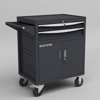 Chariot à outils robuste pour atelier avec 1 à 7 tiroirs, serrure à clé, capacité de charge de 200 kg