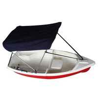 Bateau en fibre de verre de haute qualité de 2,7 m, nouveau design, bateau de sport marin en fibre de verre