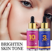 KORMESIC Sérum pour le visage 40ml personnalisé, marque privée, hydratant, raffermissant VC, éclaircissant, anti-rides, vente en gros