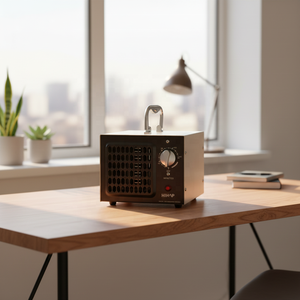 Purificateur d'air à ozone détachable pour bureau, générateur d'ozone, nettoyeur d'air pour voitures, garages, maisons, hôtels, cuisines, odeurs d'animaux - Product Image 2