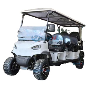 Nouvelle Voiturette de Golf Électrique Tout-Terrain pour Clubs et Terrains de Golf, 2/4/6/8 Places, Véhicule de Tourisme Électrique Blanc, Offre Spéciale - Product Image 1