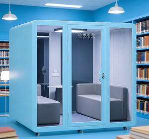 Cabine de sommeil insonorisée moderne pour une personne, pour la maison, la chambre à coucher, meubles, soulagement du bruit et de l'insomnie, pour une utilisation dans le salon - Product Image 1