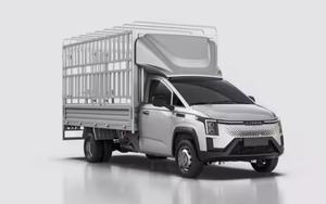 热销五菱G210P载货卡车，带桩体EEC电动货车53.58kwh新能源电动汽车货物围栏LHD - Product Image 3