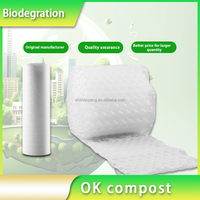 Nouveau film d'emballage de coussin d'air PBAT écologique matériau de rembourrage de protection recyclable rouleau d'emballage à bulles gonflable quotidien