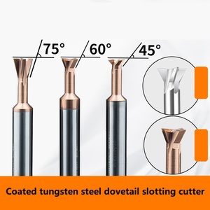 Customized 60 65 70 Degree <strong>Dovetail</strong> groove Milling Cutter for Carbide Cutting Tools <strong>End</strong> <strong>Mill</strong> 12mm <strong>Dovetail</strong> Slot Endmill - Product Image 4