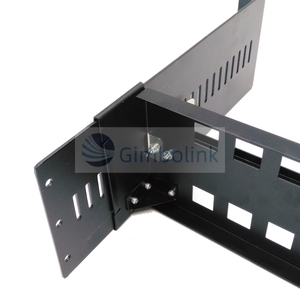Kit de montage sur rail DIN 19 pouces pour fibre optique, en alliage d'aluminium, commutateur optique industriel réglable, couleur noire, certifié 5G CE - Product Image 4
