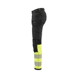 BLAKLADER - 719316429933C48 <b>Women</b>’s hi-vis <b>trouser</b> with 4-way-stretch Black/Yellow - EAN 7330509776964 HI-VIS <b>WORKWEAR</b> - Product Image 5
