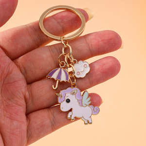 Porte-clés Lapin Émaillé Adorable avec Cœur, Pendentifs pour Femmes et Filles, Décoration de Sac à Main, Accessoires de Bijoux DIY - Product Image 2