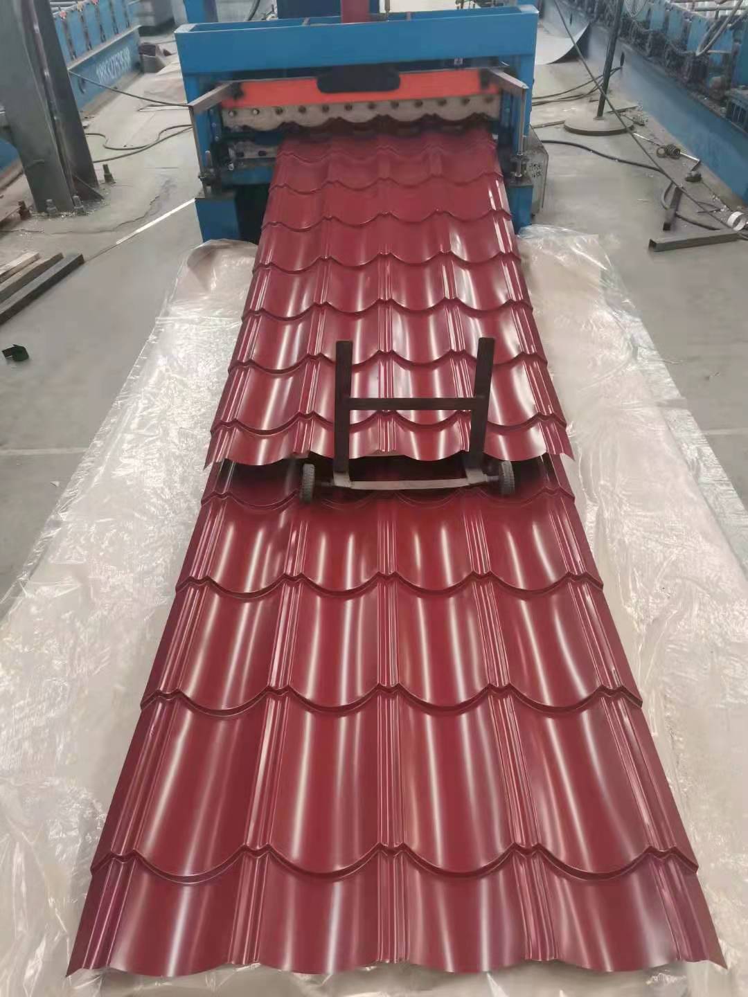 Color Coated 22 Gauge Gi Corrugated Sheet Cold Rolled Galvanized Steel Roofing Sheet