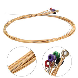 <span class=keywords><strong>Precio</strong></span> de fábrica, cuerdas acústicas de <span class=keywords><strong>guitarra</strong></span> a granel de bronce fosforado, cuerdas de <span class=keywords><strong>guitarra</strong></span> acústica OEM con bola final colorida - Product Image 2