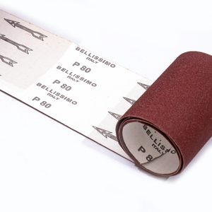 Rollo de Lija de Óxido de Aluminio de 100 mm de Ancho para Máquina de Lijar, Marca <span class=keywords><strong>BELLISSIMO</strong></span> - Product Image 4
