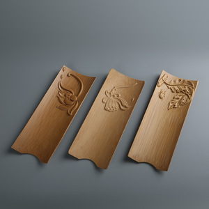 Chinese Style Bamboo <b>Tea</b> Scoop Handmade <b>Tea</b> Ceremony Accessory Kung Fu <b>Tea</b> <b>Set</b> Irregular Shape Traditional Design - Product Image 1
