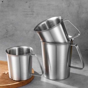 304 dày thép không gỉ đo cốc cốc với quy mô - Product Image 4