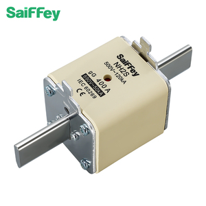 Saiffey nh2s 200-400a gốm dao điện cầu chì liên kết GG Kích thước 2 chỉ báo kép 500V 120ka cầu chì nhiệt công suất cao 200-400a - Product Image 4