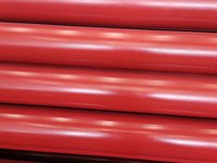Tubería EMT de Acero al Carbono con Recubrimiento Epóxico Rojo para Sistema de Protección Contra Incendios con Tecnología de Soldadura